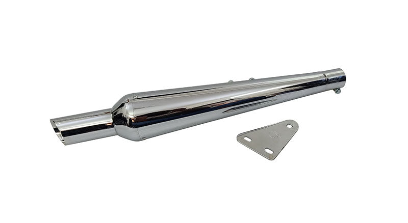 Royal Enfield Meteor 350 cc Chromed Exhaust Silencer