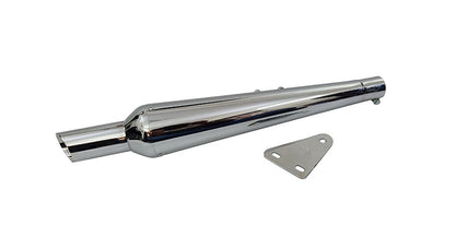 Royal Enfield Meteor 350 cc Chromed Exhaust Silencer