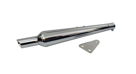 Royal Enfield Meteor 350 cc Chromed Exhaust Silencer