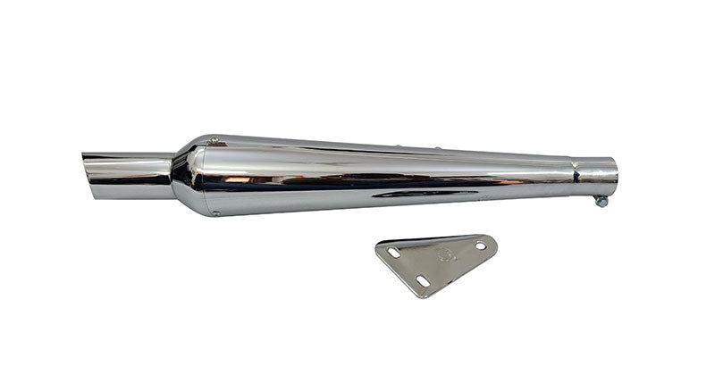 Royal Enfield Meteor 350 cc Chromed Exhaust Silencer