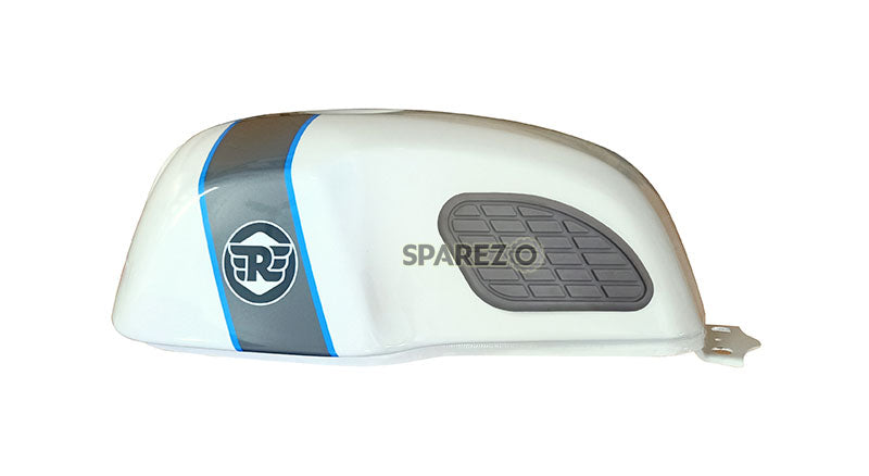 Royal Enfield GT and Interceptor 650cc Fuel Gas Tank Rubber Knee Pad Pair Grey