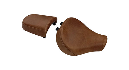 Royal Enfield Meteor 350cc Genuine Leather Front  and  Pillion Customized Seats