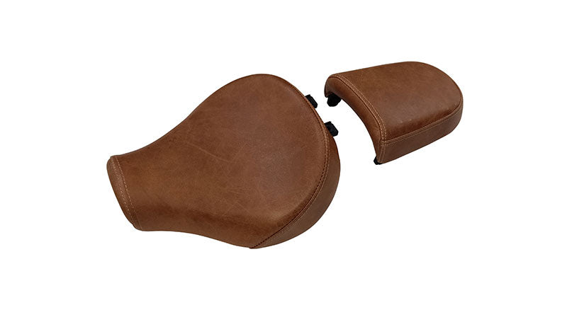 Royal Enfield Meteor 350cc Genuine Leather Front  and  Pillion Customized Seats