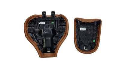 Royal Enfield Meteor 350cc Genuine Leather Front  and  Pillion Customized Seats