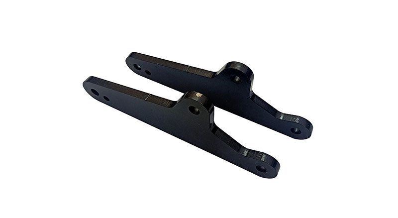 Royal Enfield GT Continental and Interceptor 650cc Pillion Footrest Relocator Bracket