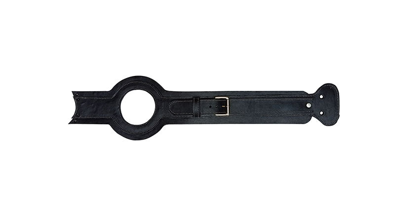 Royal Enfield Interceptor 650cc Fuel Tank Leather Belt Black