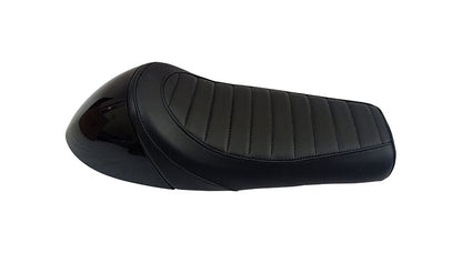 Royal Enfield GT Continental and  Interceptor 650cc Single Seat Leather with Black Cowl D2