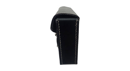 Royal Enfield GT Continental and Interceptor 650 Side Panel Bag Black Genuine Leather