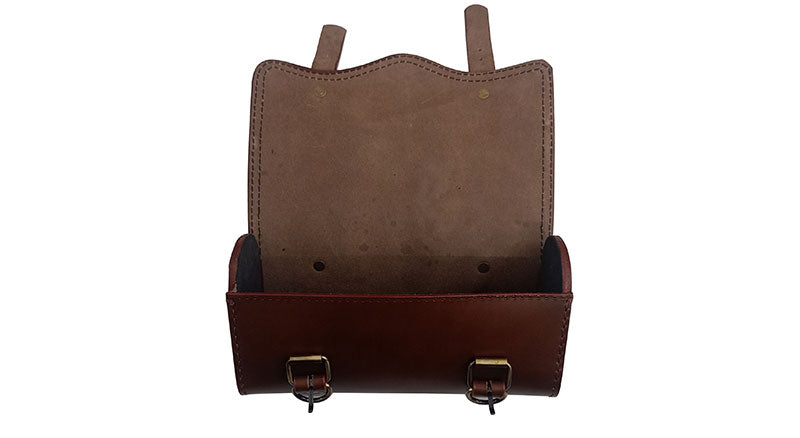 Royal Enfield Meteor 350cc Brown Genuine Leather Tools and Accessories Bag D1