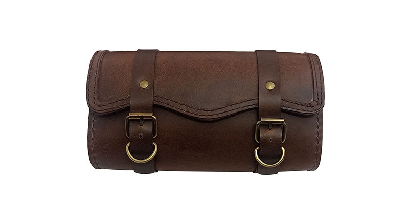 Royal Enfield Meteor 350cc Brown Genuine Leather Tools and Accessories Bag D2