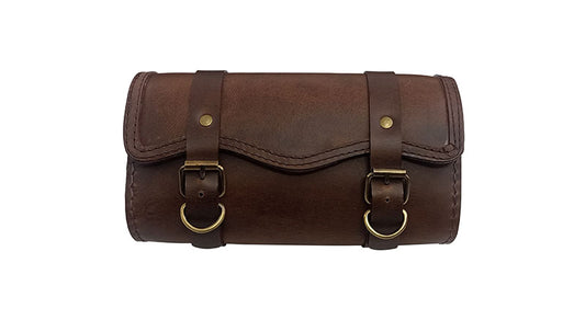 Royal Enfield Meteor 350cc Brown Genuine Leather Tools and Accessories Bag D2
