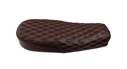 Royal Enfield Interceptor 650 Genuine Leather Dual Seat With Side Panel Bags D3