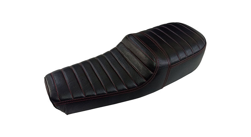 Royal Enfield GT and Interceptor 650cc Genuine Leather Black Dual Seat D20