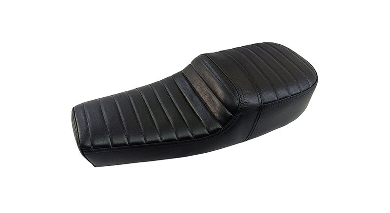 Royal Enfield GT and Interceptor 650cc Genuine Leather Black Dual Seat D21