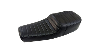 Royal Enfield GT and Interceptor 650cc Genuine Leather Black Dual Seat D21