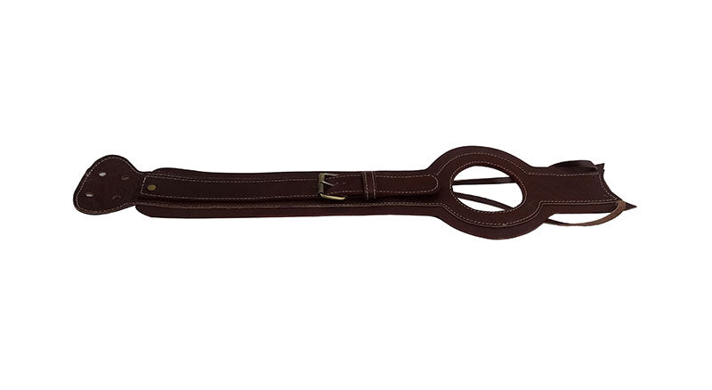 Royal Enfield Interceptor 650cc Fuel Tank Leather Belt Cherry Brown