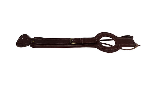 Royal Enfield Interceptor 650cc Fuel Tank Leather Belt Cherry Brown