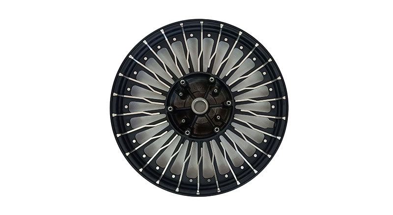 Royal Enfield Classic 500cc Parado Front and Rear 26 Spoke Black Alloy Wheel Rims