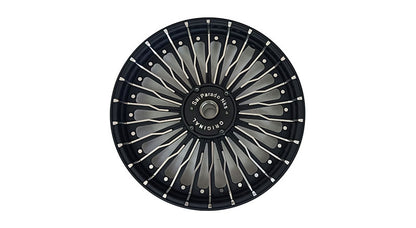 Royal Enfield Classic 500cc Parado Front and Rear 26 Spoke Black Alloy Wheel Rims