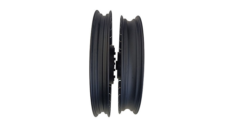 Royal Enfield Classic 500cc Parado Front and Rear 26 Spoke Black Alloy Wheel Rims