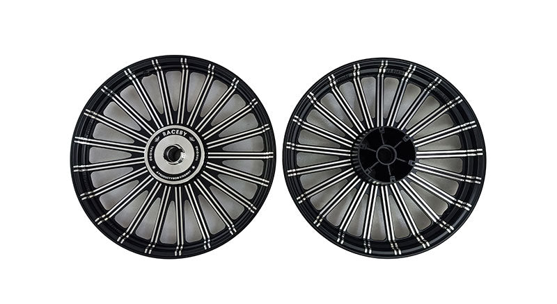 Royal Enfield Classic 350cc 500cc 21 Spoke Alloy Wheel Rim Set Disc Brake Model