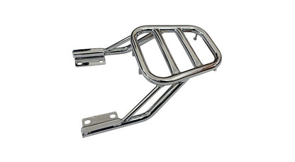 Royal Enfield GT and Interceptor 650 Rear Luggage Rack Carrier Chrome Finish