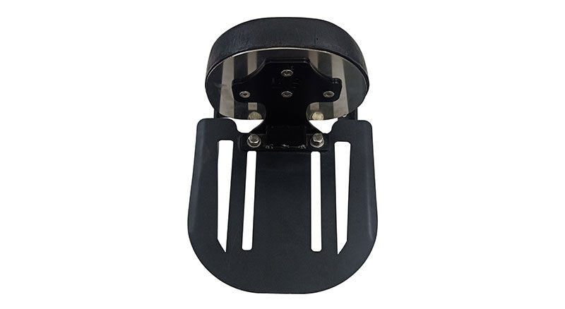 Royal Enfield GT and Interceptor 650cc Stainless Steel Rear Luggage Rack Black