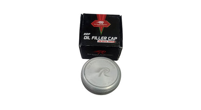 Royal Enfield GT and Interceptor 650cc Aluminium Machined Oil Filler Cap Silver