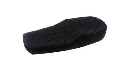 Royal Enfield GT and Interceptor 650cc Leatherite Dual Seat Black D25