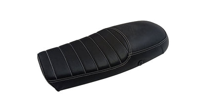 Royal Enfield GT and Interceptor 650cc Genuine Leather Dual Seat With Blue Cowl D27