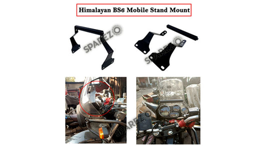 Royal Enfield Himalayan BS6 Mobile Stand Mount Black