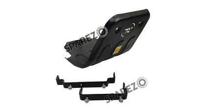 Royal Enfield Black Sump Guard Assembly For Classic 350cc Reborn and Meteor 350cc