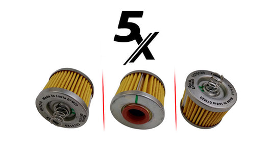 Royal Enfield Meteor 350cc Oil Filter Element 5 Pcs