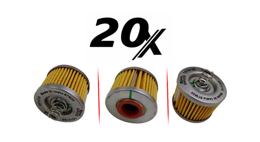 Royal Enfield Meteor 350cc Oil Filter Element 20 Pcs