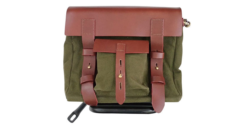 Royal Enfield Hunter 350 LH RH Pannier Luggage Bags Olive And Mounting 2022-23