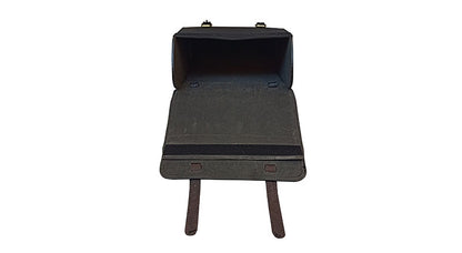 Royal Enfield New Classic Reborn 350 Leather Saddle Black Bags and Mounting Pair