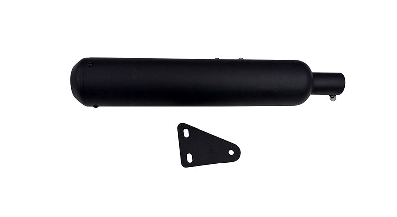 Royal Enfield New Classic Reborn 350c AEW Short Star Exhaust Silencer Matt Black