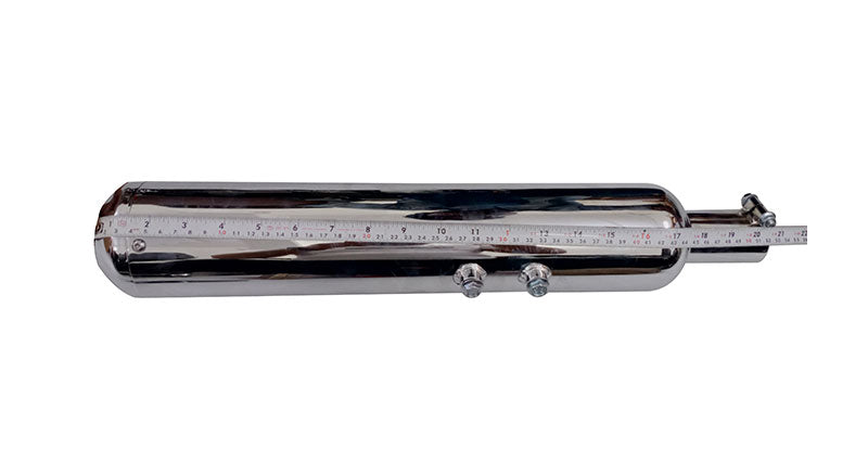 Royal Enfield New Classic Reborn 350cc AEW Short Star Exhaust Silencer Chrome