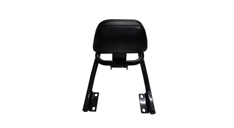 Royal Enfield Interceptor and GT 650 Rear Luggage Rack Carrier With Backrest Black