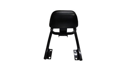 Royal Enfield Interceptor and GT 650 Rear Luggage Rack Carrier With Backrest Black