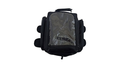 Royal Enfield Bike Universal Magnetic Tank Black Canvas Bag Pouch