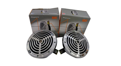 Roots Megasonic Horn High Low Tone 12V Horn Universal Fit