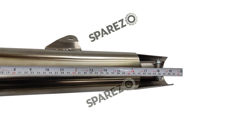 Royal Enfield GT and Interceptor 650cc SS AEW TE 103 Exhaust Silencer Pair