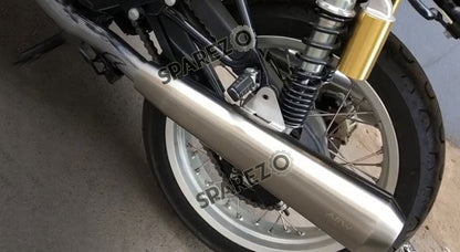 Royal Enfield GT and Interceptor 650cc SS AEW TE 103 Exhaust Silencer Pair
