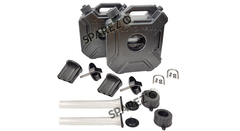 Royal Enfield Jerry Can Pair With Fitting Black For Himalayan 411cc