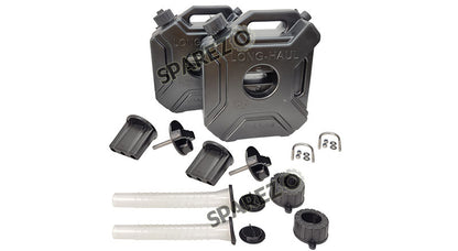 Royal Enfield Jerry Can Pair With Fitting Black For Himalayan 411cc