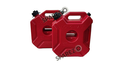 Royal Enfield Himalayan 411cc Red Color Jerry Can Pair With Fitting