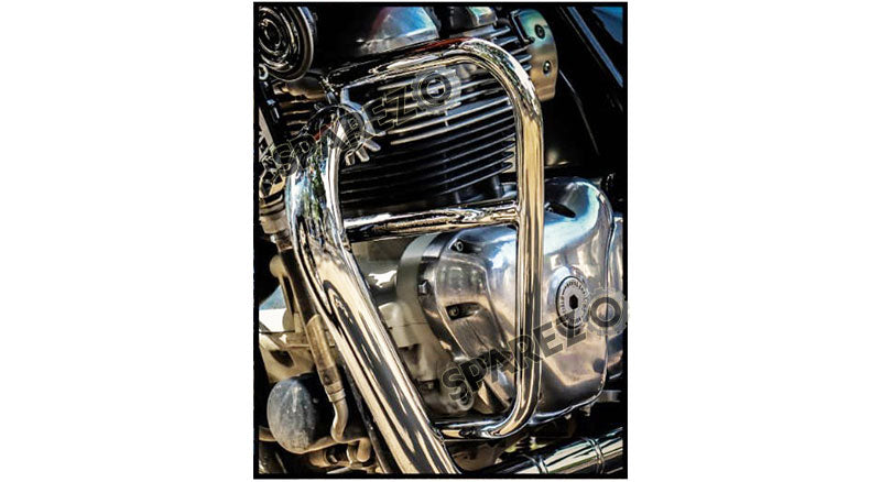 Royal Enfield GT and Interceptor 650cc Red Rooster Atlas Crash Guard