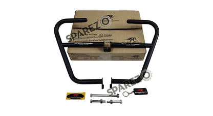 Royal Enfield GT and Interceptor 650cc Red Rooster Atlas Crash Guard Black