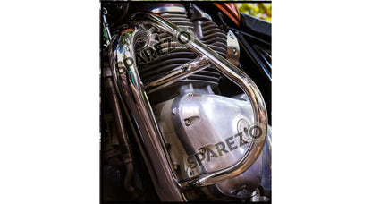 Royal Enfield GT and Interceptor 650cc Red Rooster Apollo Crash Guard